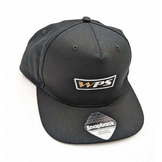 WPS Flat Peak Hat BLK